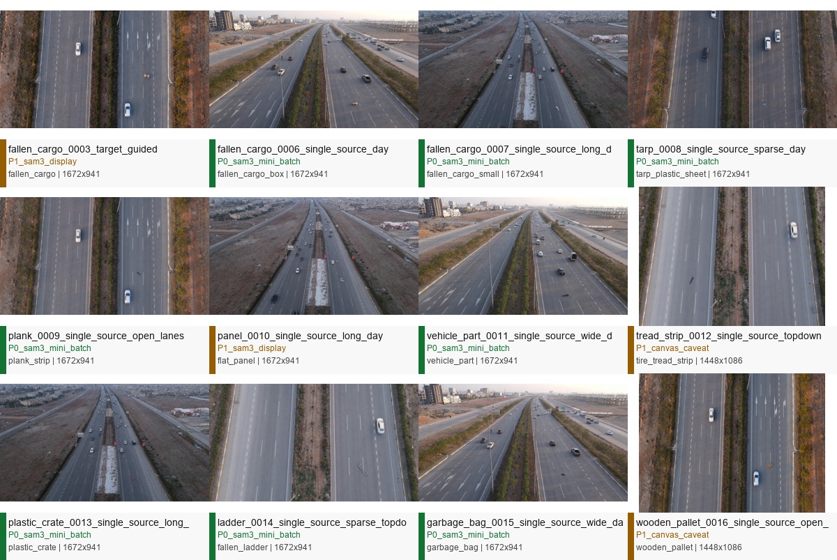 road debris audit